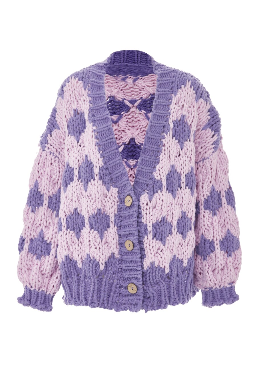 

Вязаный кардиган ebeeza, цвет Lavender/Light purple