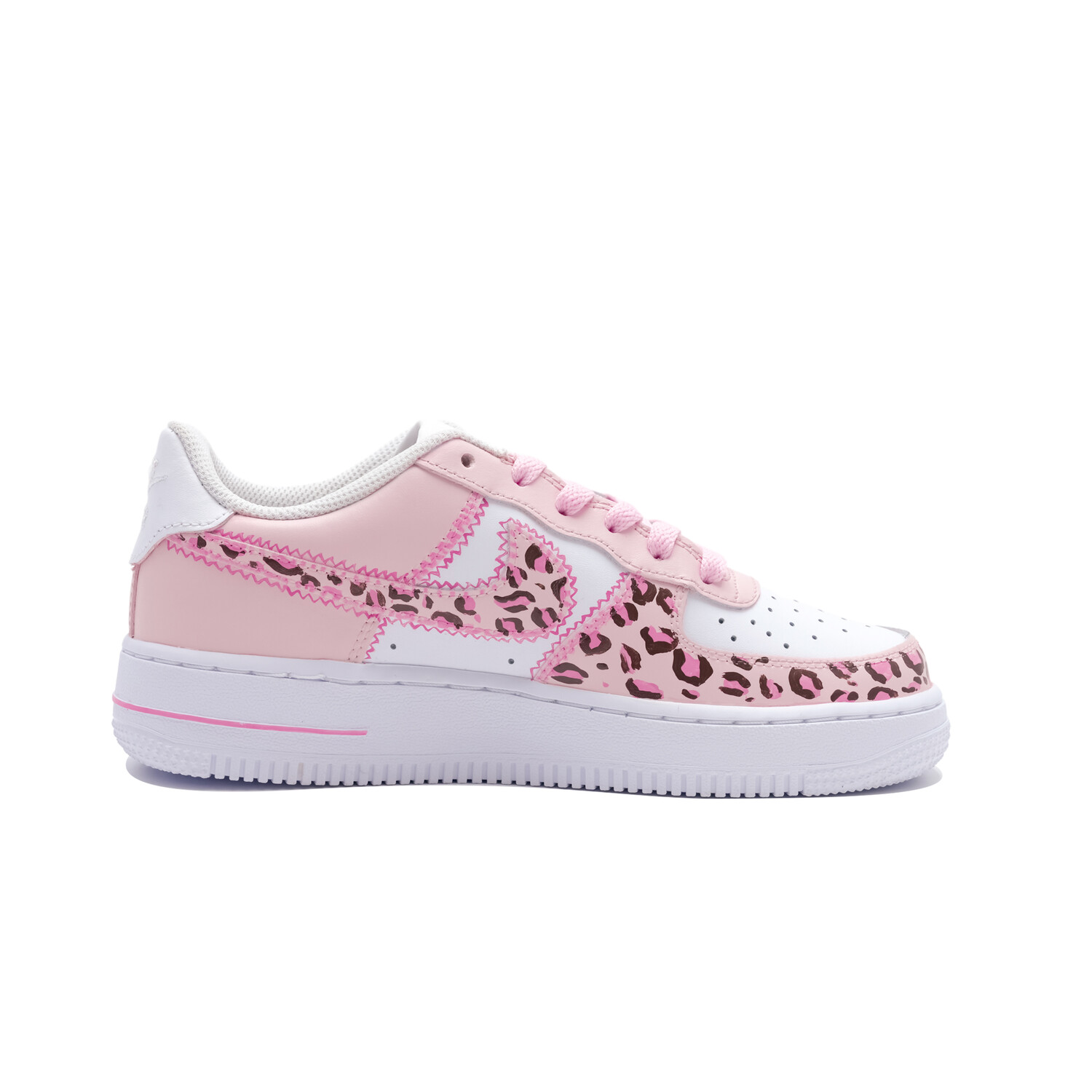 

Кроссовки Nike Air Force 1 Skateboard Shoes Women's Low-Top White Pink, Розовый, Кроссовки Nike Air Force 1 Skateboard Shoes Women's Low-Top White Pink
