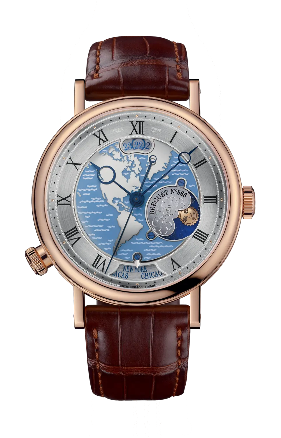 

Часы men's classique hora mundi us Breguet