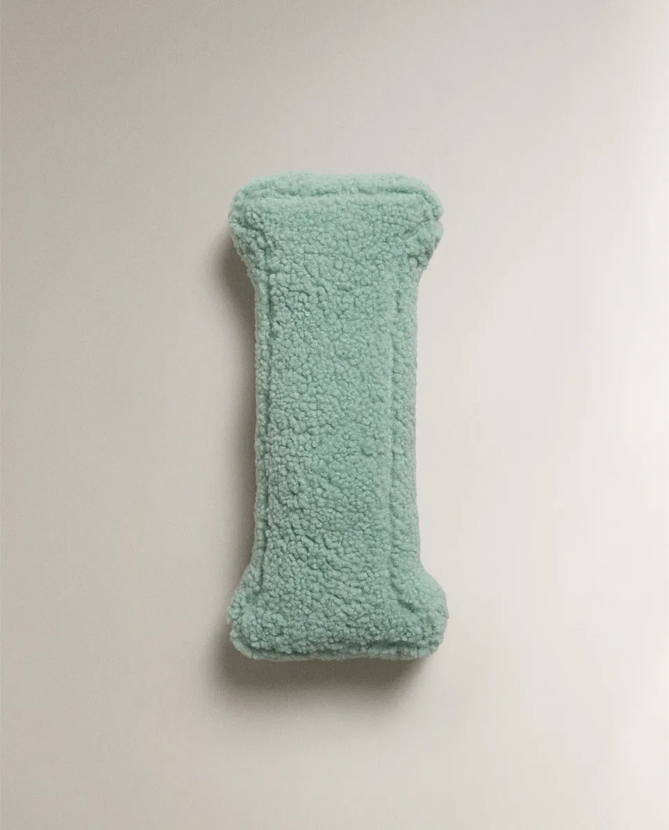 

Буква i детская подушка Zara Home, зеленый