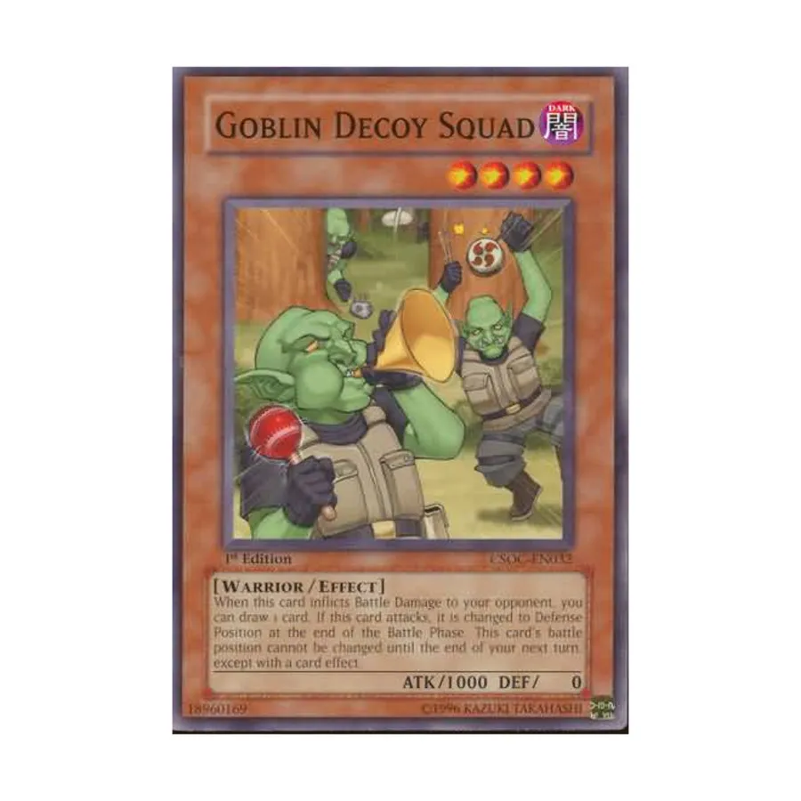 

CCG Отряд гоблинов-приманок (обычный), Yu-Gi-Oh - Crossroads of Chaos - Singles