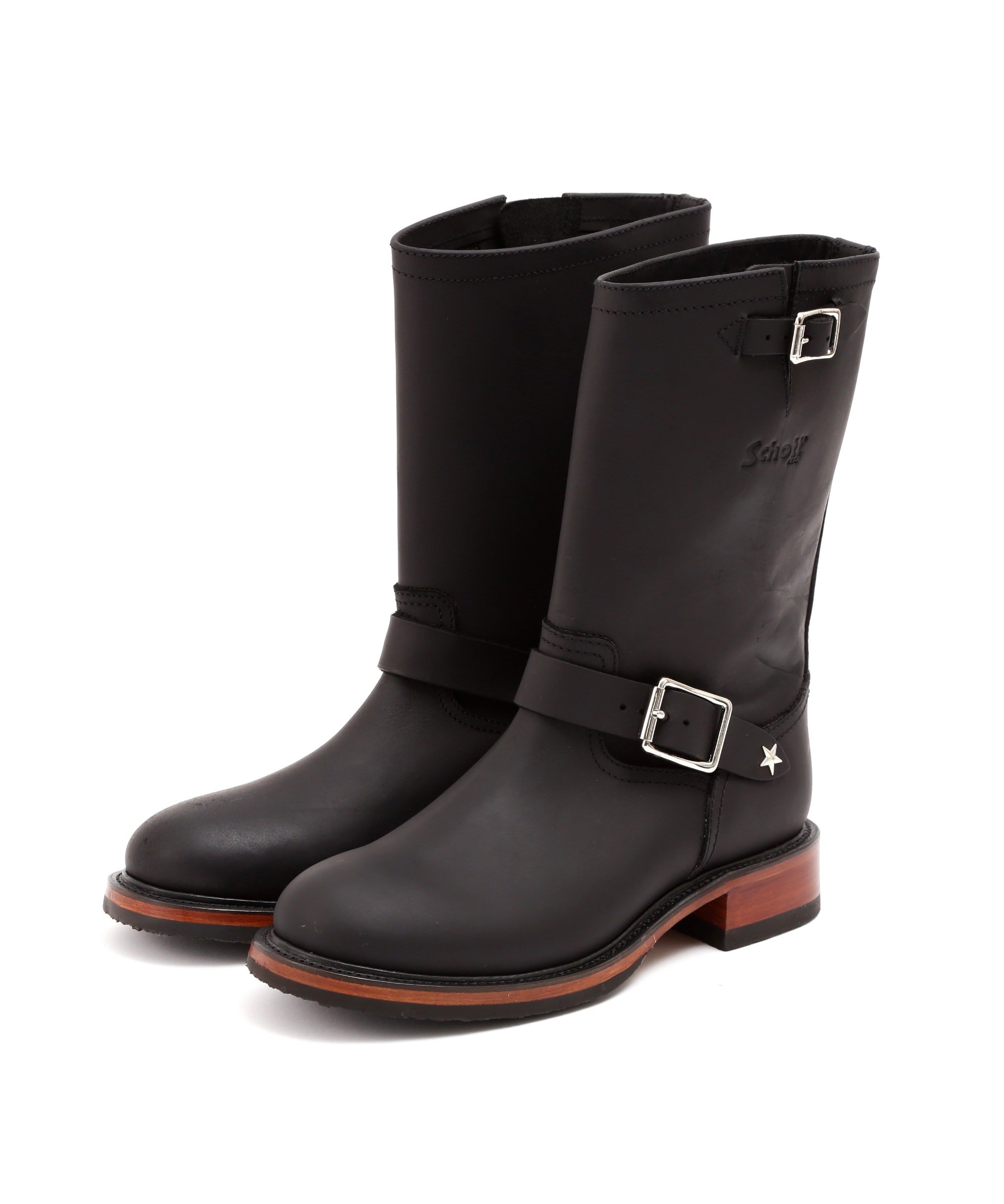 Инженерные ботинки Schott, black