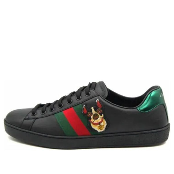 

Кроссовки ace 'year of the dog black' Gucci, черный