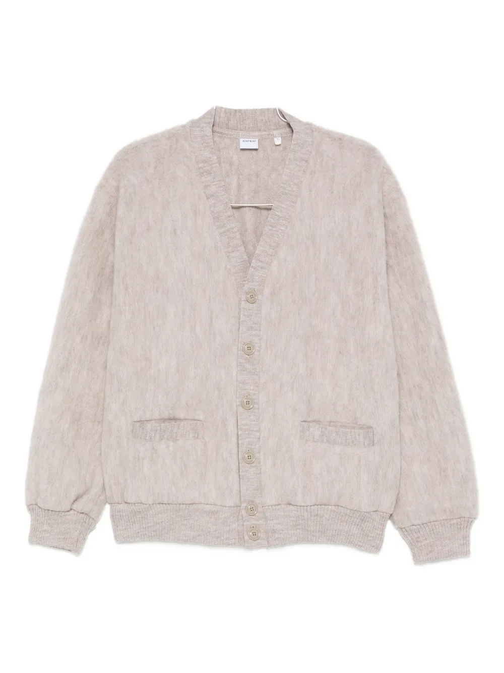 

Шерстяной кардиган Aspesi, нейтральный