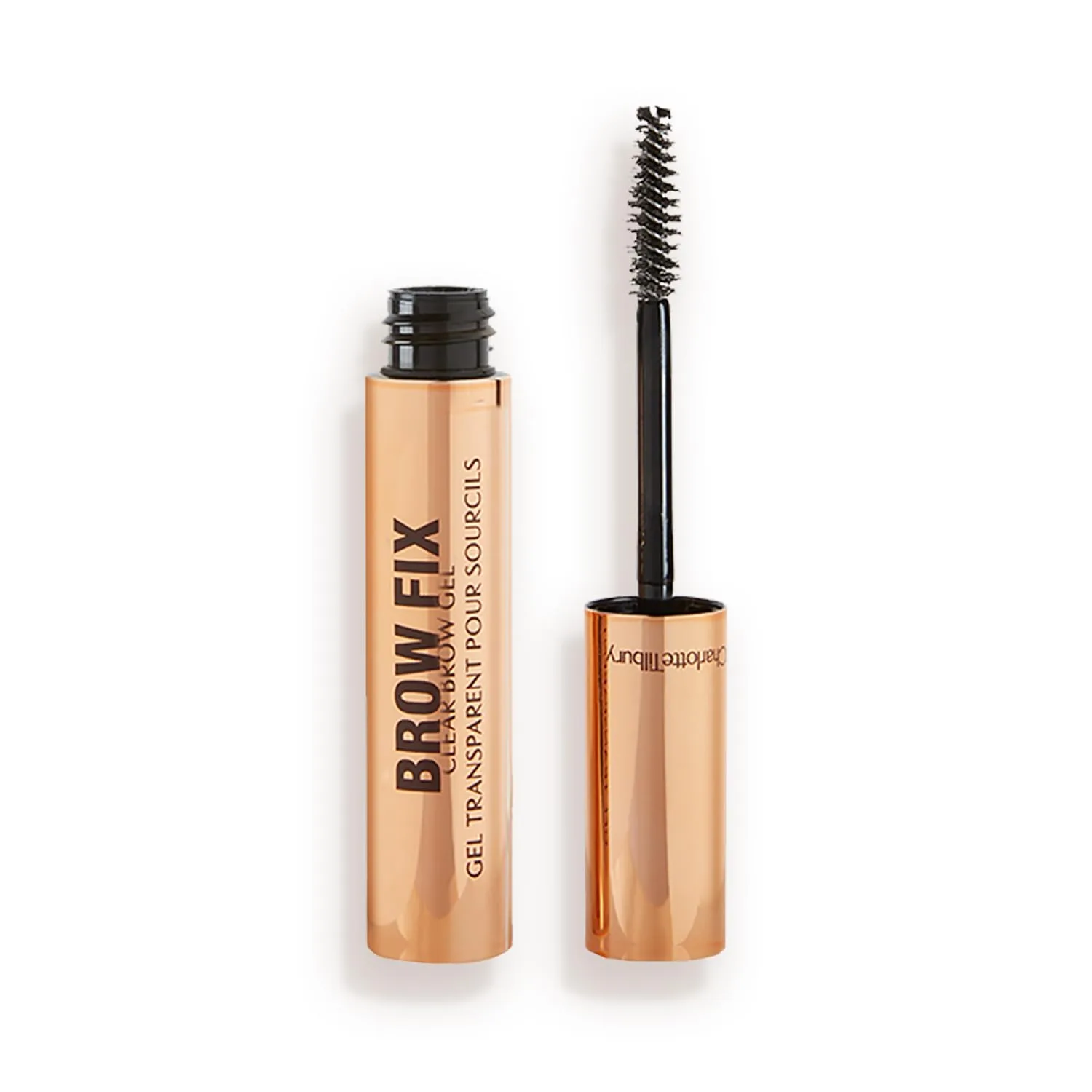 Гель для бровей Charlotte Tilbury Brow Fix Clear Eyebrow Gel - прозрачный гель для бровей, обеспечивающий увлажнение и фиксацию на весь день - не липкий и незаметный результат., Clear