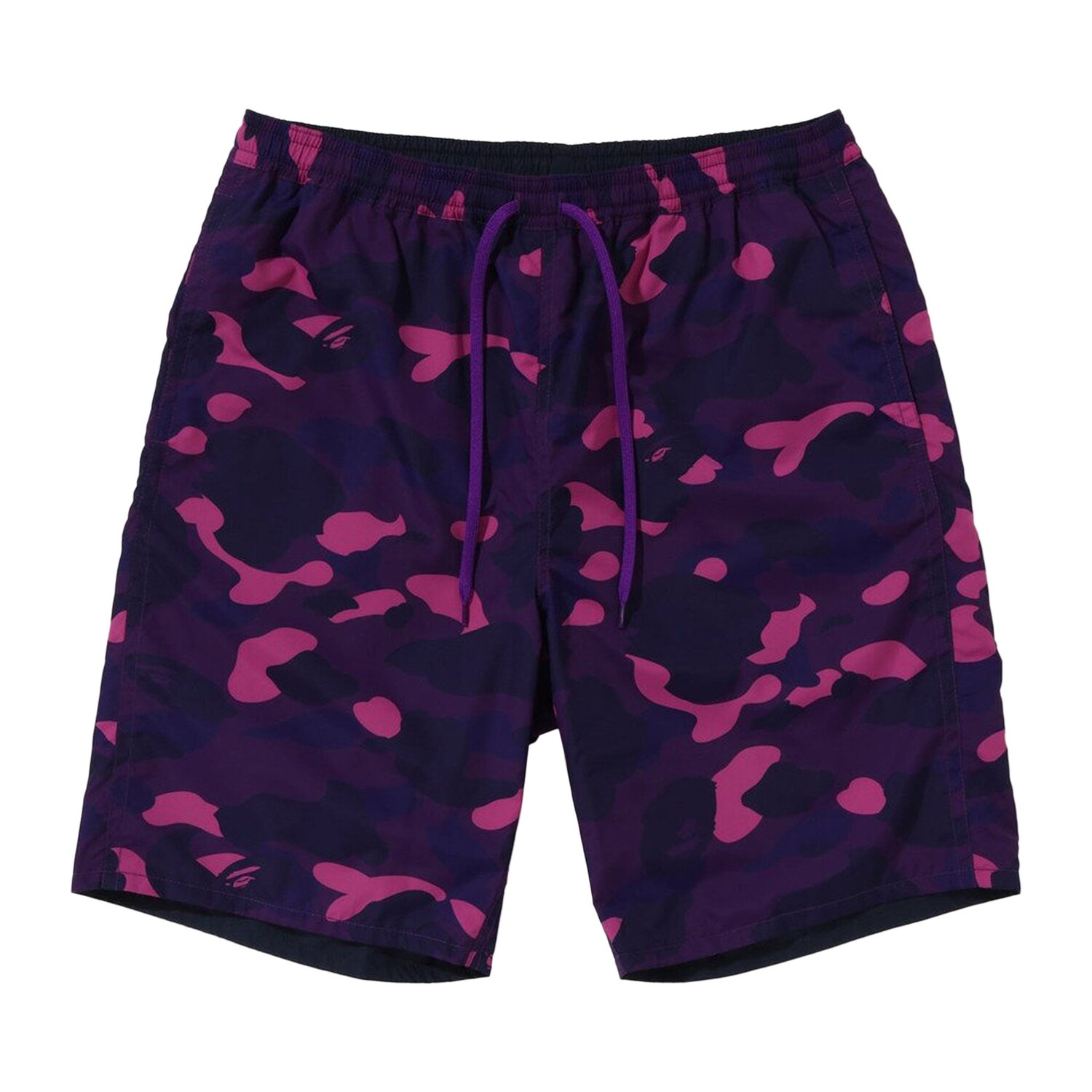 

Двусторонние шорты BAPE Color Camo Shark, фиолетовые