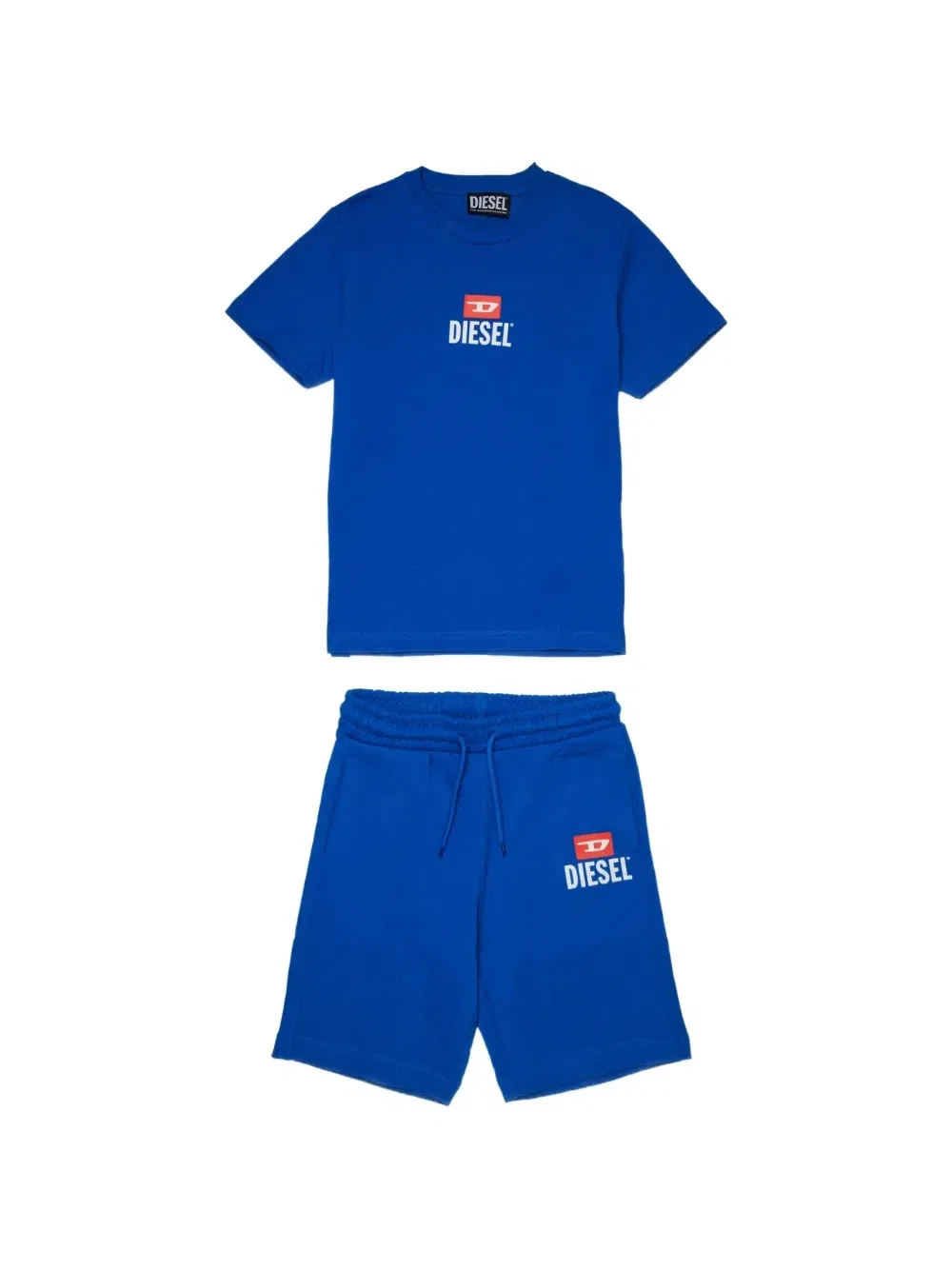 Комплект из топа и шорт с кулиской Diesel Kids, синий