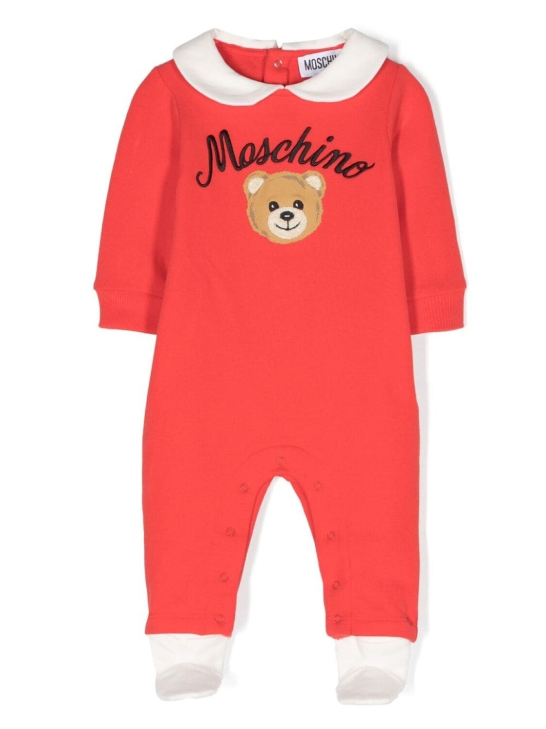 

Moschino Kids пижама с вышивкой Teddy Bear, красный