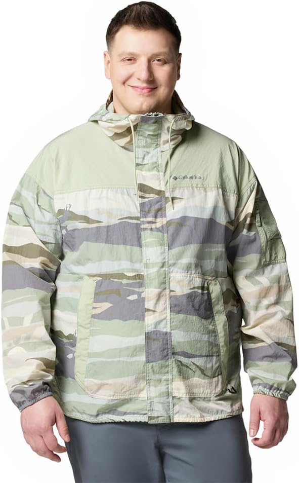 

Columbia Challenger II Novelty ветровка мужская, Safari Roque Valley/Safari