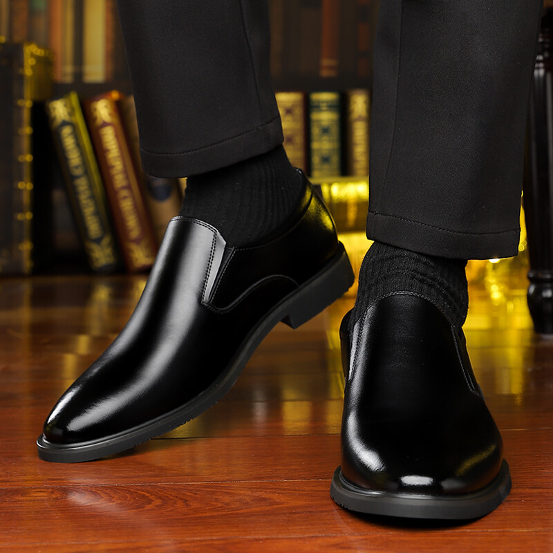 Туфли мужские Men"s Casual Men Low-Top Shanpijiang, черный — фото 4