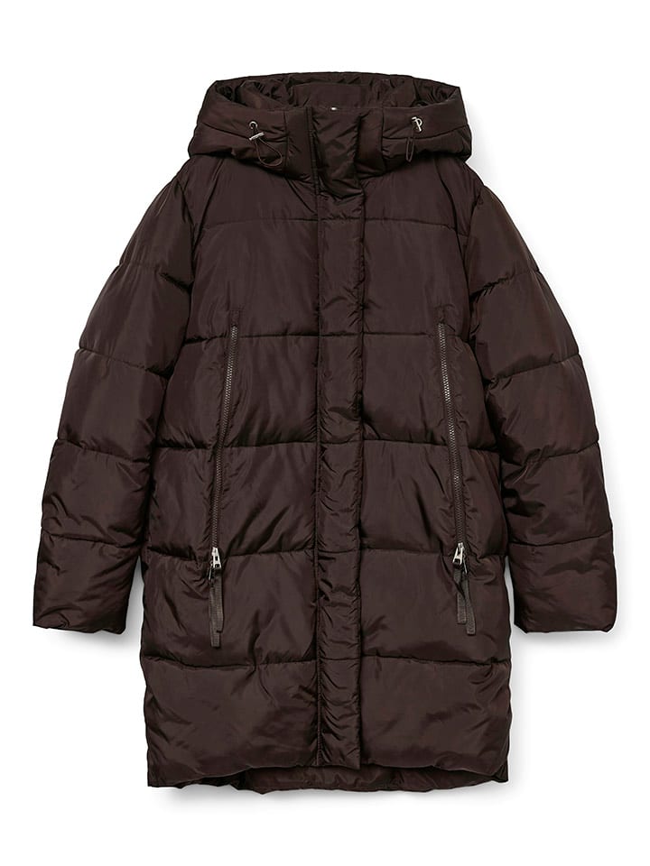 

Vero Moda Зимнее пальто "ВМНОВА" коричневого цвета