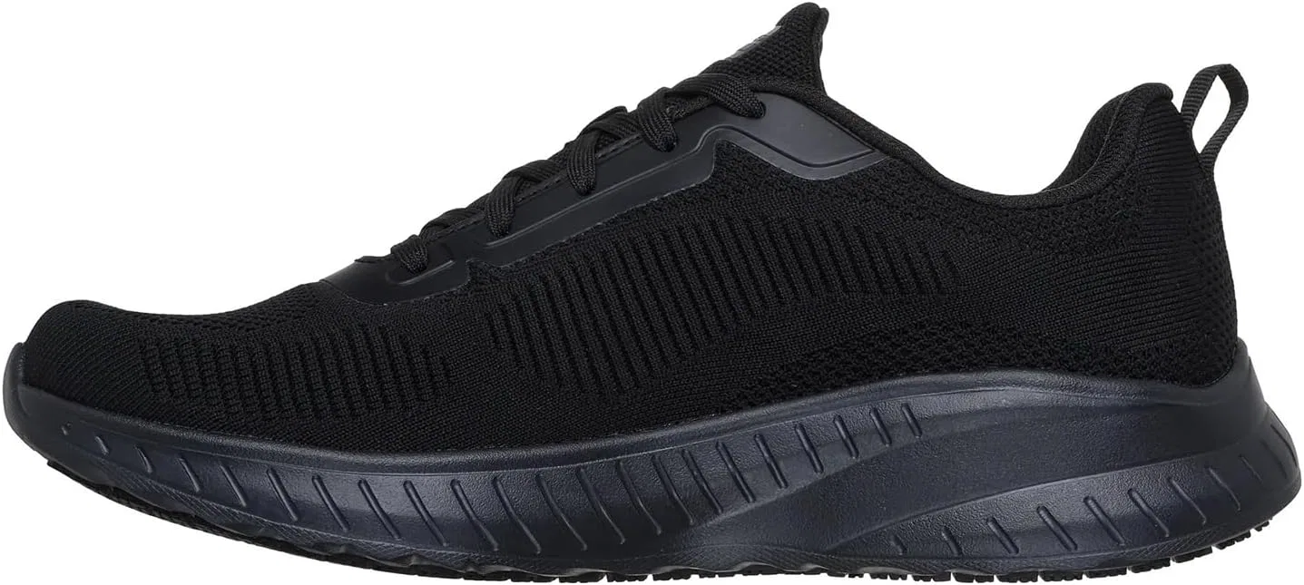 Мужские рабочие медицинские ботинки Skechers Squad Chaos Sr Parley, Blk Black — фото 2