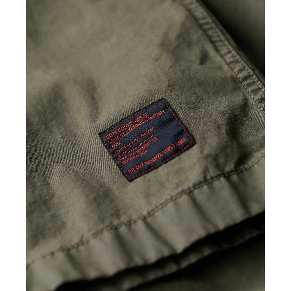 Рубашка с коротким рукавом Superdry Military, зеленый — фото 3