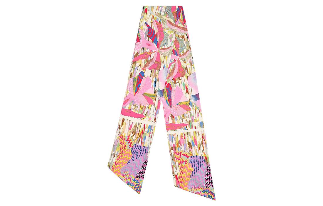 

Шёлковый платок женский разноцветный HERMES