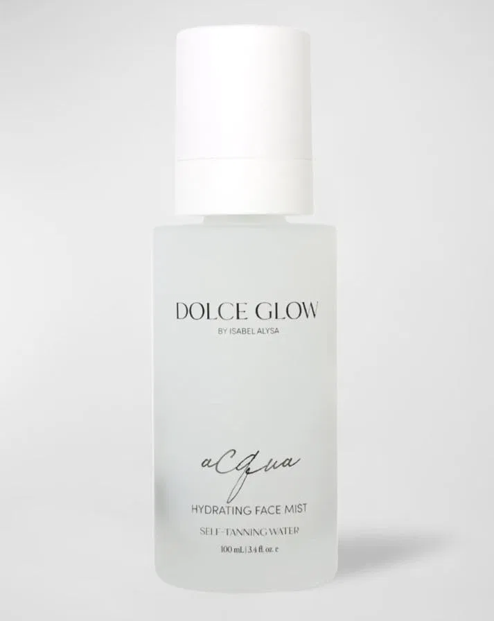 Термальная вода-автозагар для лица Dolce Glow Aqua Hydrating Face Mist, 3.4 fl oz