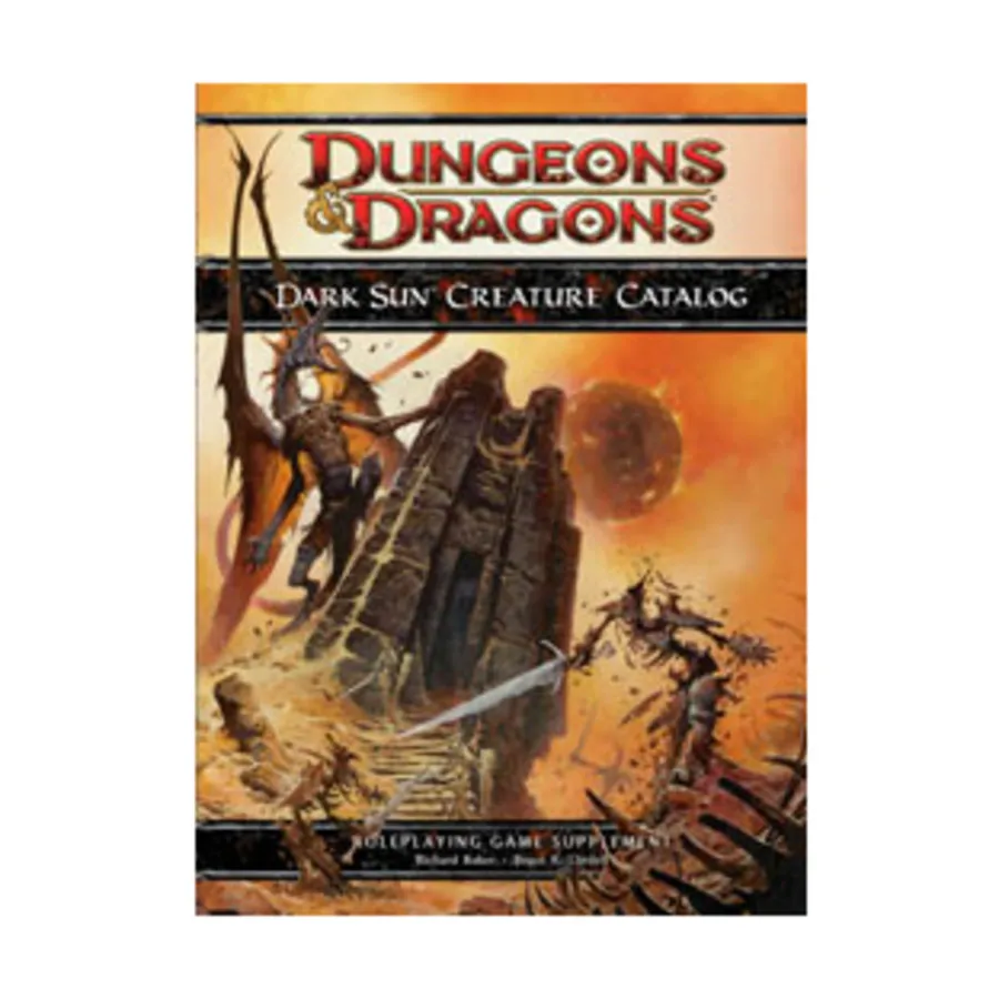 

Dark Sun Creature Catalog, Dark Sun (4th Edition), твердый переплет