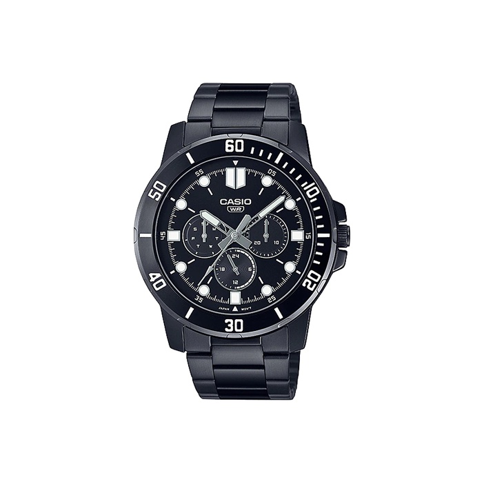 

CASIO Часы G Shock MTP VD300B 1E, Black Dial