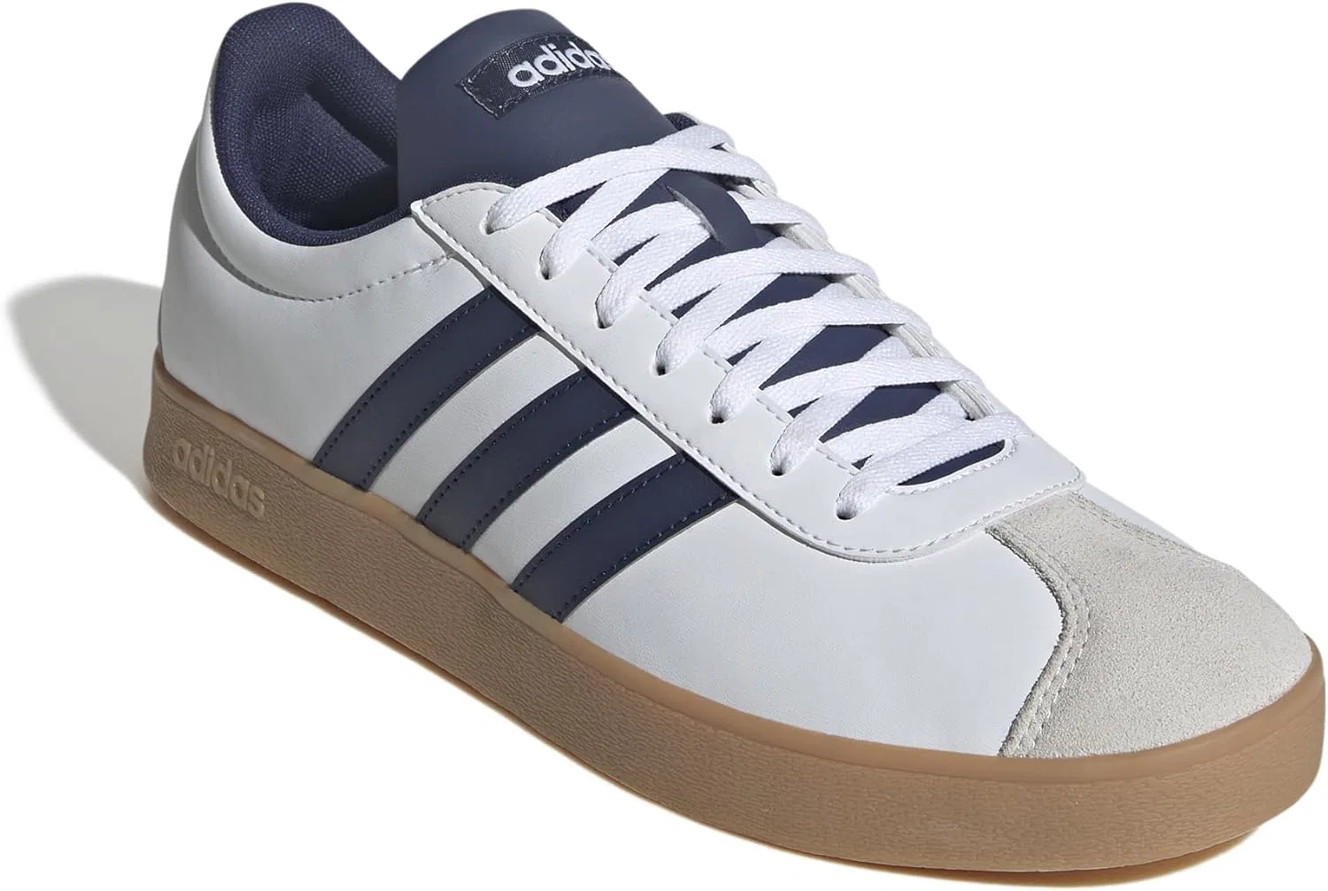 Мужские кроссовки Adidas VL Court Base, Ftwr White Dark Blue Orbit Grey — фото 3