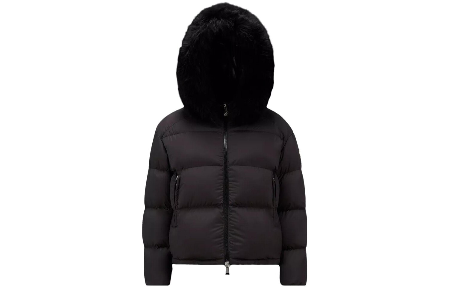 

Пуховик женский черный Moncler