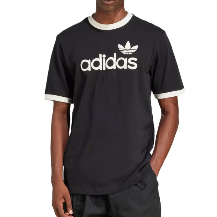 Футболка Adidas Simple Adidas Originals, черный — фото 4