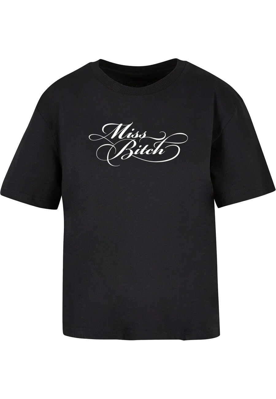 

Рубашка Miss Tee Miss Bitch, черный
