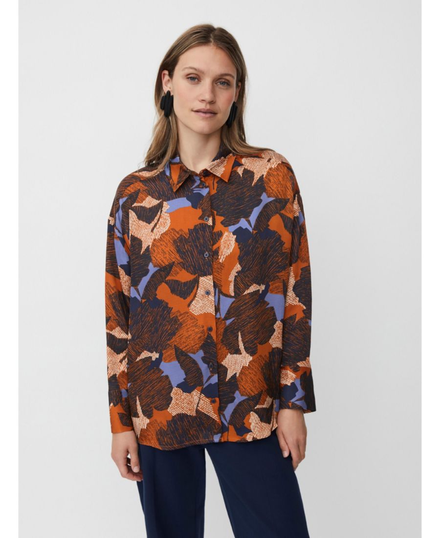 

Женская рубашка MaIfo с длинными рукавами и воротником Masai Copenhagen, Autumnal