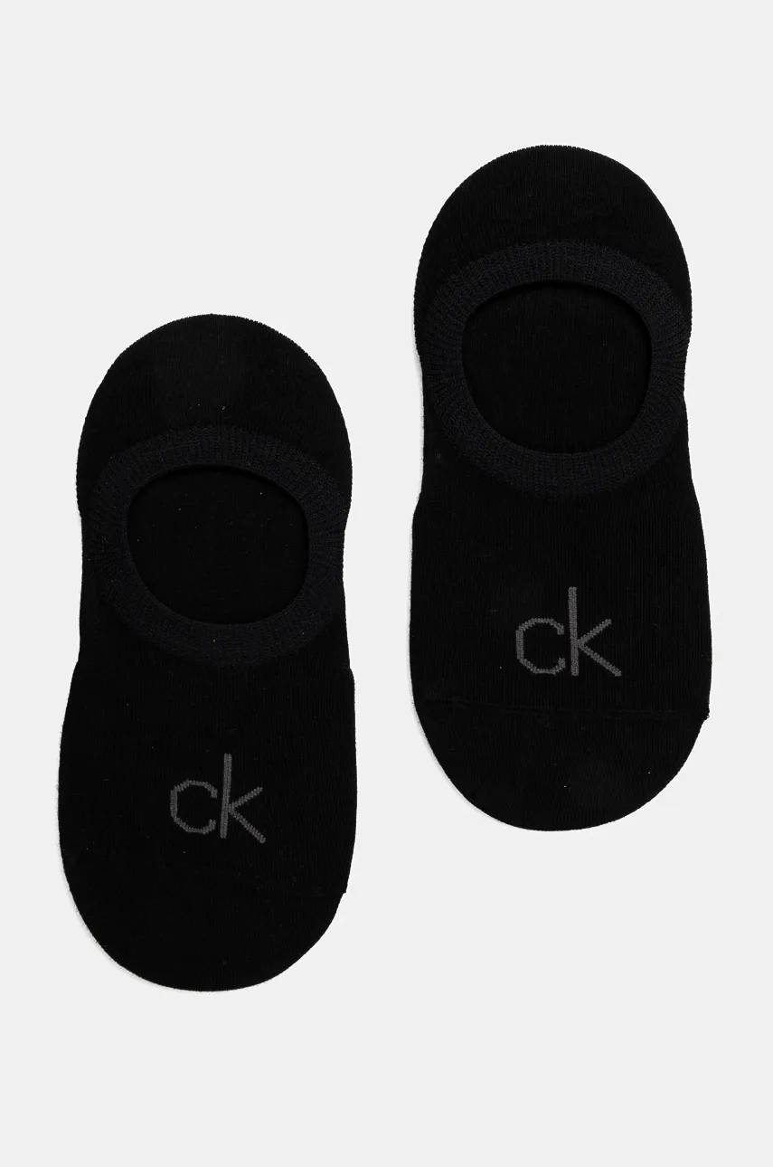

2 упаковки носков Calvin Klein, черный