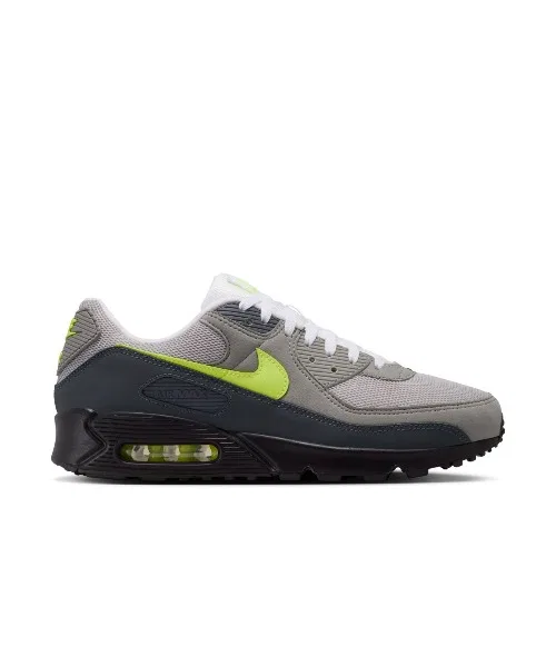 Мужские кроссовки Air Max 90 NIKE серые — фото 4