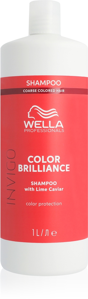 

Шампунь Invigo Color Brilliance для нормальных и густых волос, защищающий цвет Wella Professionals, 1000 мл