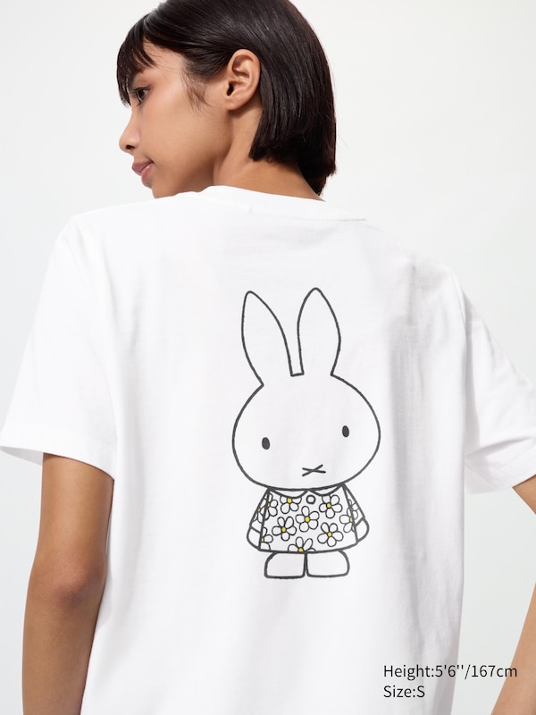 

Футболка UT Miffy in Bloom Uniqlo, 00 white, Белый, Футболка UT Miffy in Bloom Uniqlo, 00 white