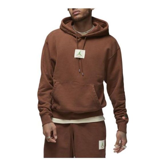 

Худи Air Jordan Brand Drawstring Hoodie Men's Brown DV7024-262, коричневый