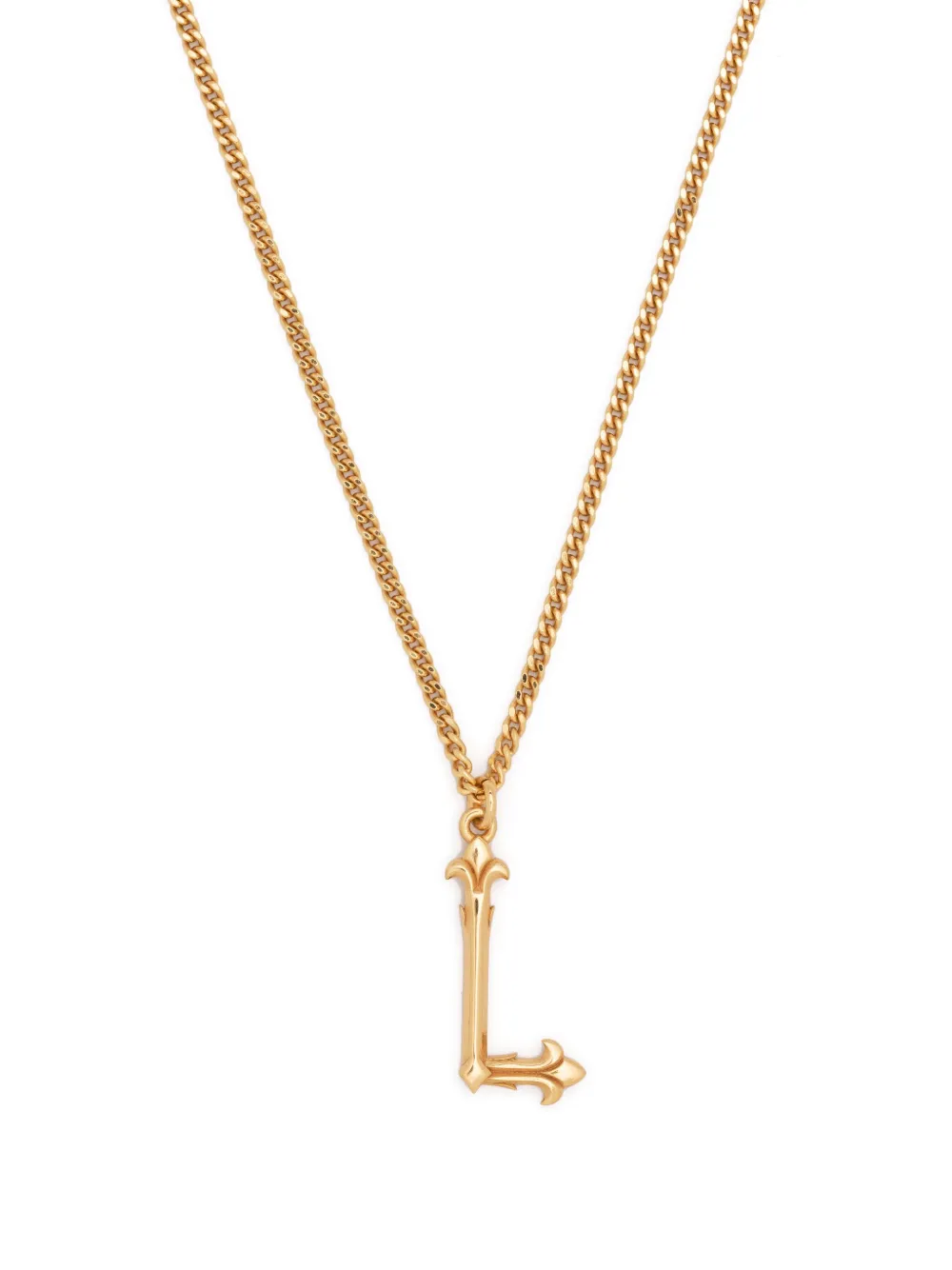 

Колье L Alphabet Pendant Emanuele Bicocchi, золотой