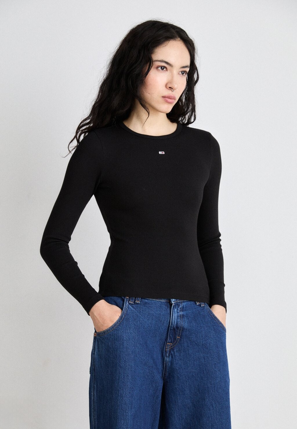 

Рубашка с длинным рукавом ESSENTIAL Tommy Hilfiger, черный