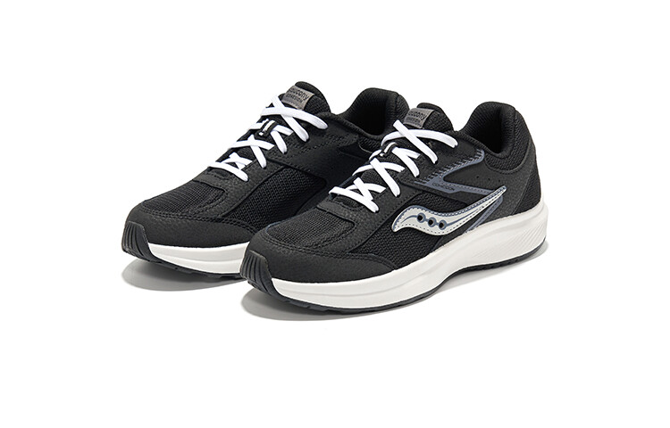 Кроссовки детские Cohesion KDZ Kids Low-top черного цвета Saucony, черный — фото 3