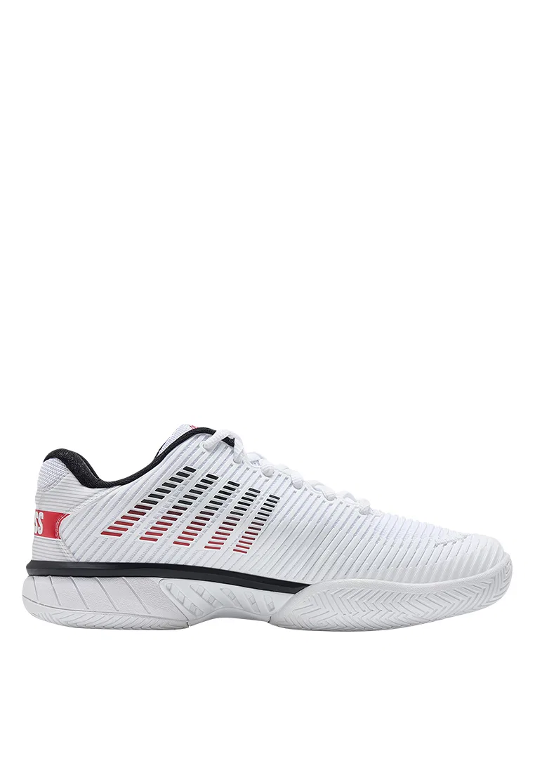 Мужские теннисные кроссовки Hypercourt Express 2, Lotto K-Swiss, белый/черный/красный