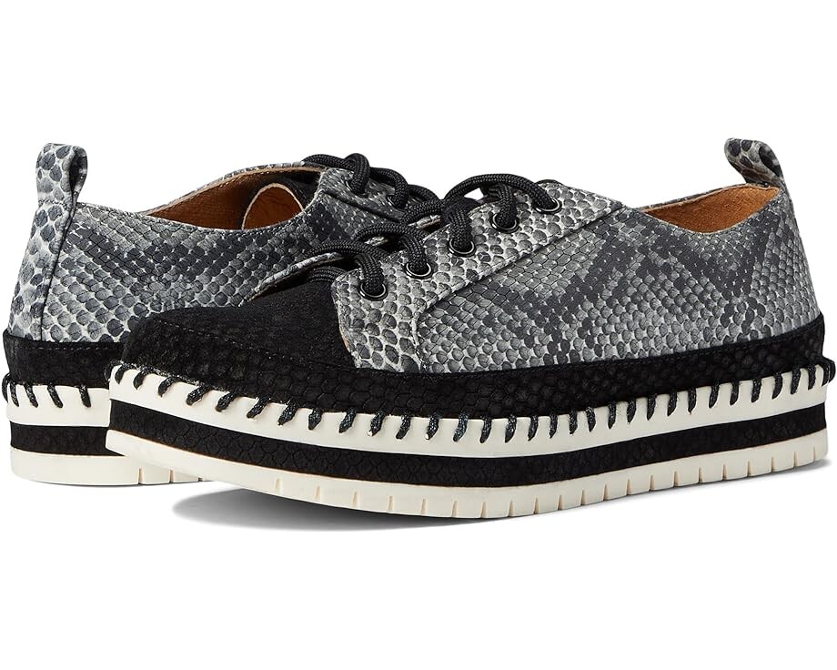 

Оксфорды FIVE TRIBE Cheeky, цвет Dark Grey/Black Snake