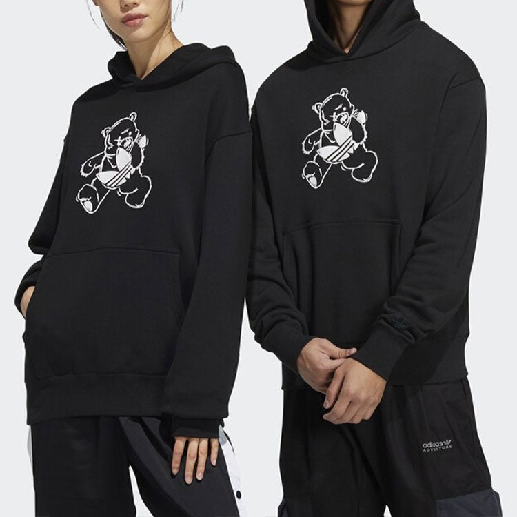 Худи adidas originals Bear Logo Sports Black HL4103 — фото 3