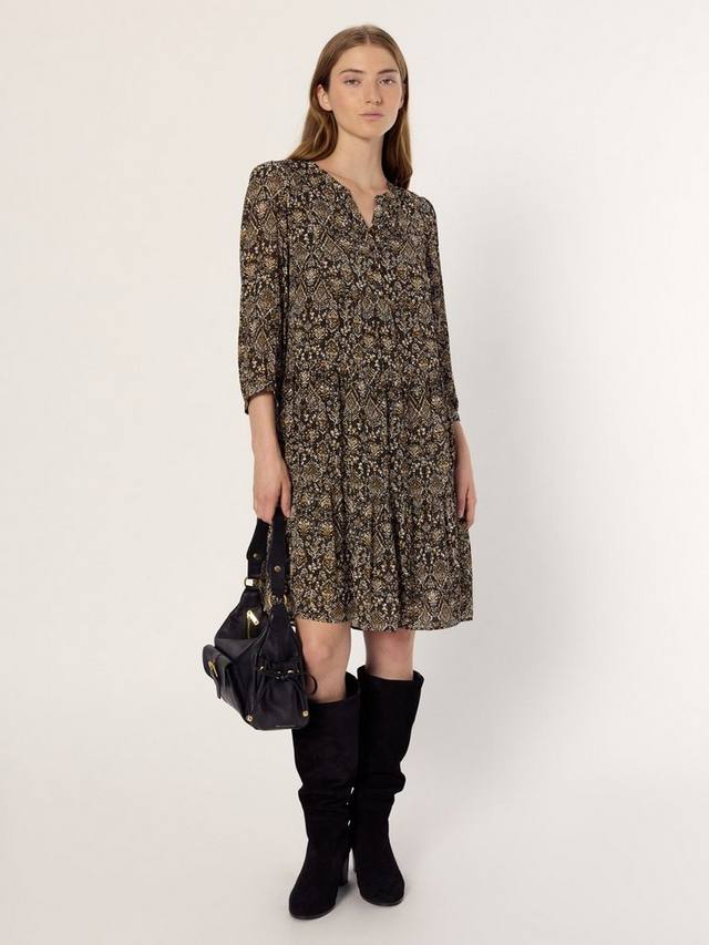 

Платье Lyne с цветочным принтом Gerard Darel, Khaki/Multi