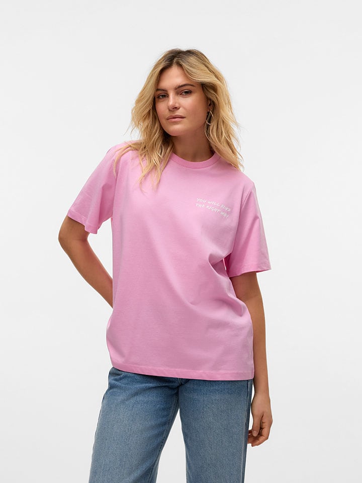 

Футболка Vero Moda, розовый