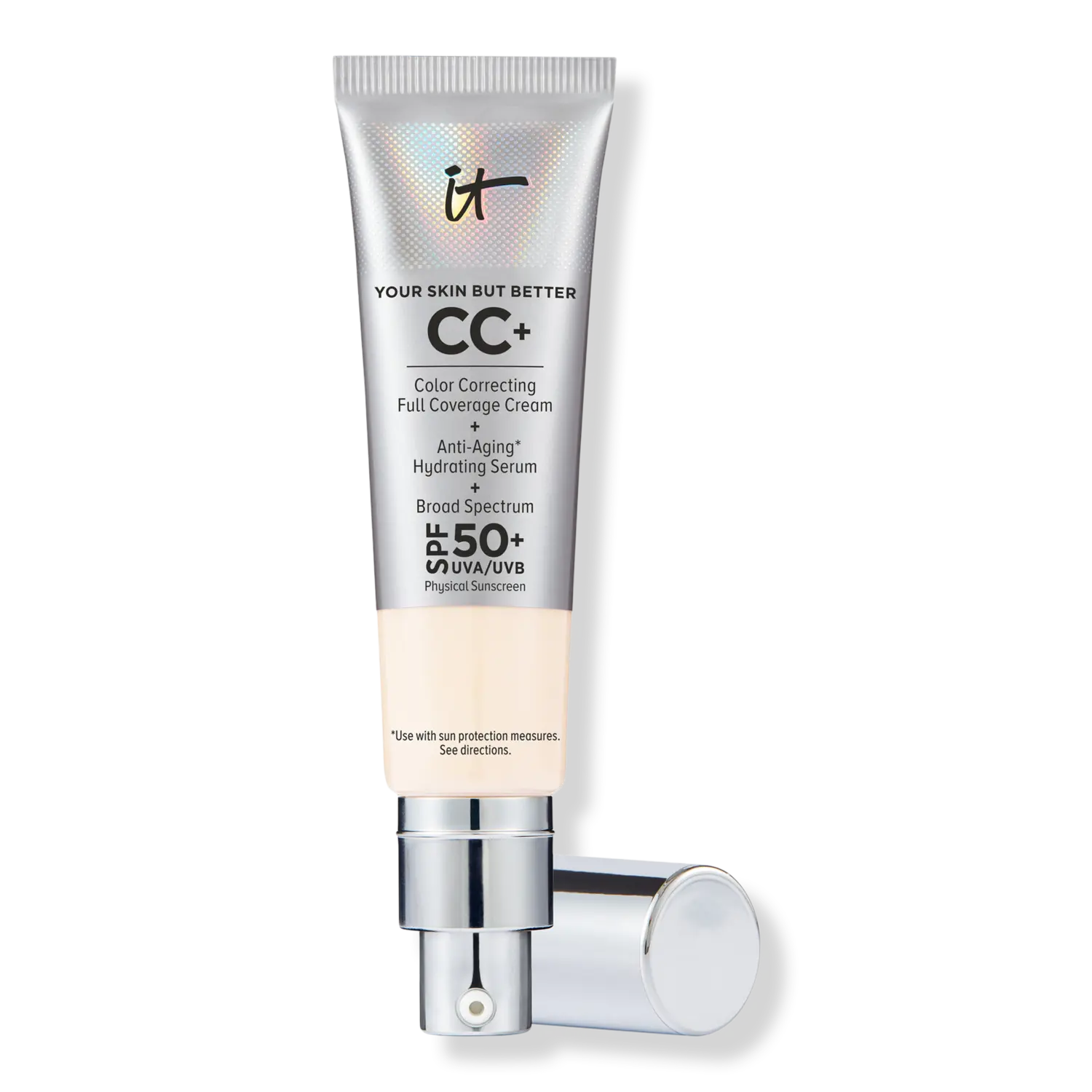 

CC+ крем с SPF 50+ IT Cosmetics, Fair Porcelain (fair with neutral undertones)