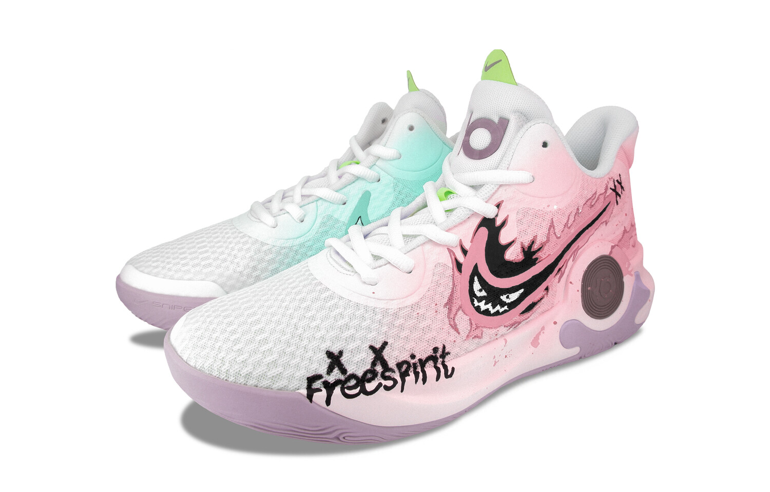 

Баскетбольные кроссовки KD Trey 5 IX Vintage Unisex Mid-Top Pink Nike, розовый