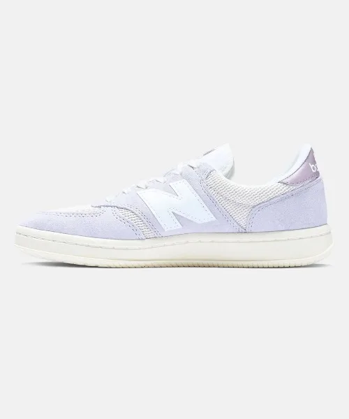 Унисекс кроссовки из натуральной кожи CT500 New Balance бежевые — фото 2