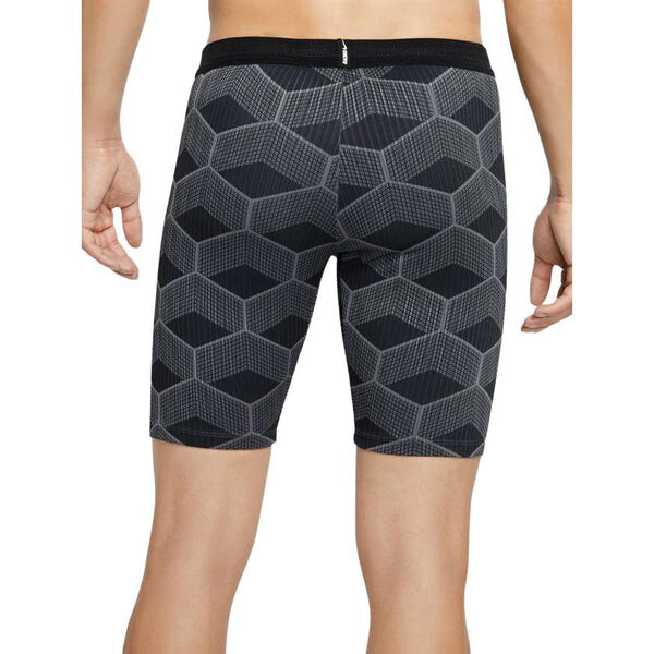 Шорты dri fit adv team kenya aeroswift мужские 1 2 длины гоночные тайтсы Nike, серый — фото 4
