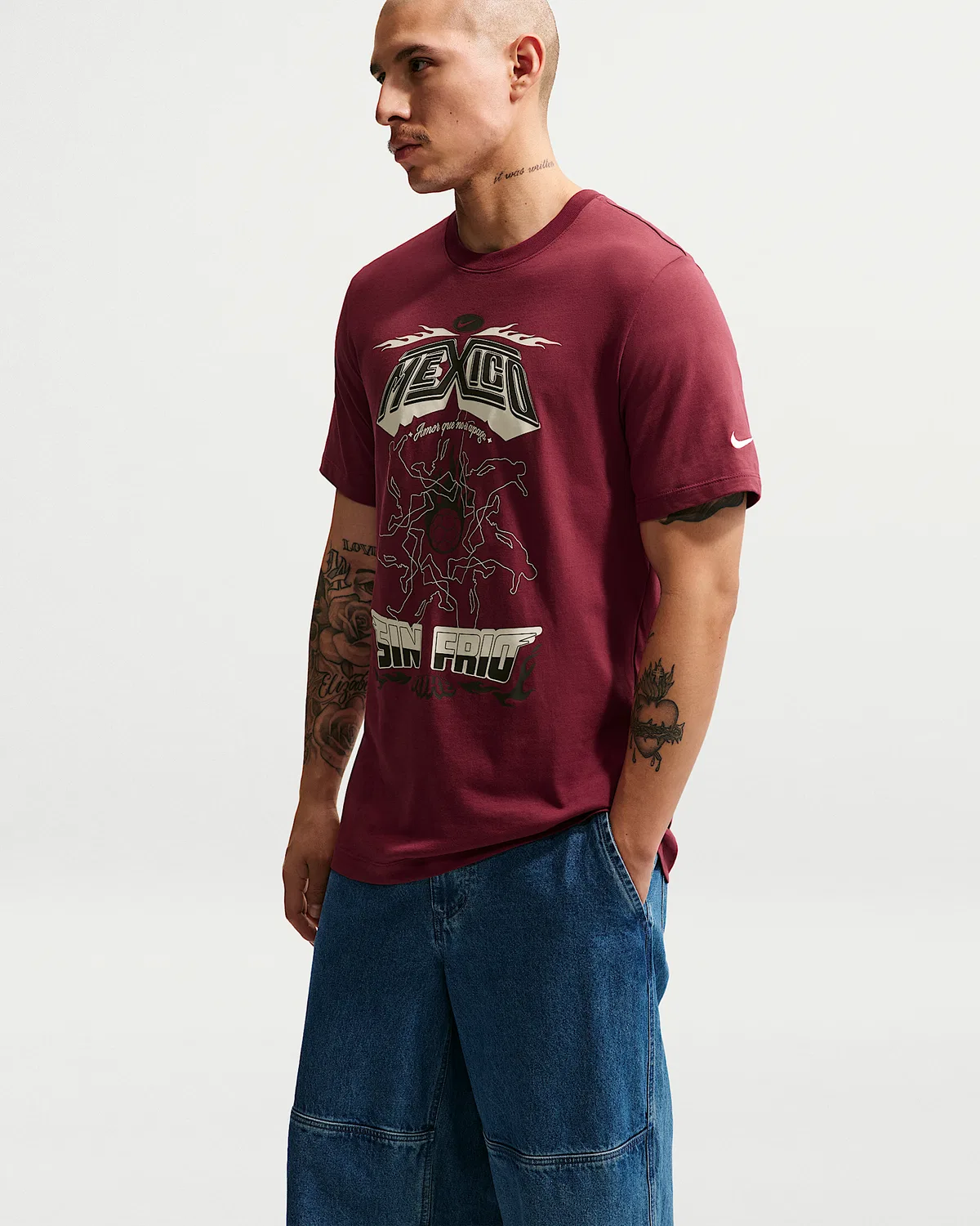 Мужская футболка Nike Sportswear, Team Red — фото 3