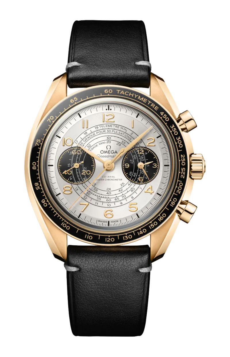 

Speedmaster chronoscope 43 мм, oro moonshine на коже - 522.62.43.51.02.001 OMEGA
