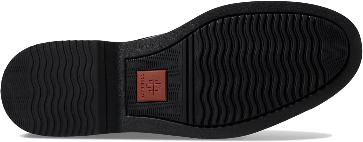 Мужские классические туфли Cole Haan American Montrose с гладким носком, черный — фото 3