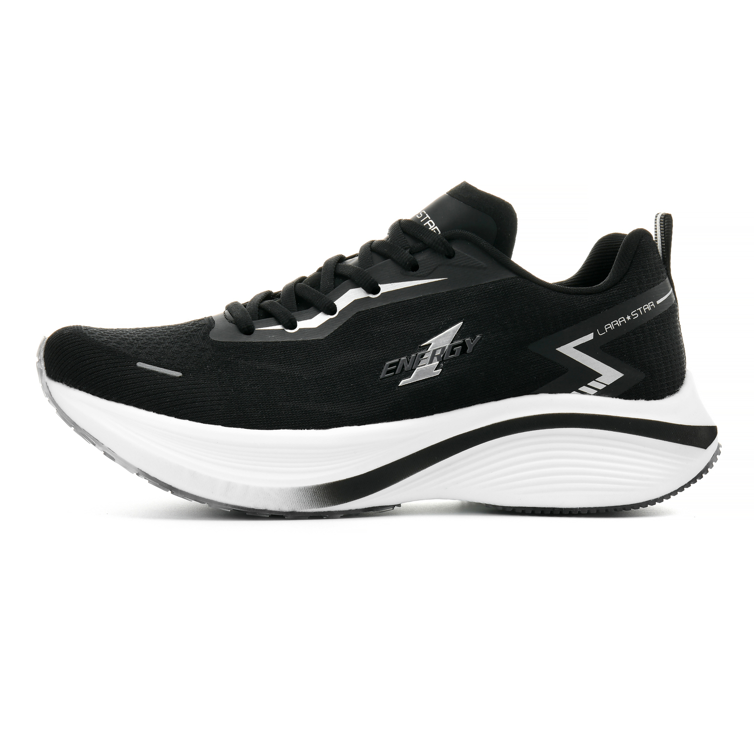 

Кроссовки для бега Energy Generation Low top Unisex LARA STAR, night black[consider 1 size up][super-light/cushioning/breathable]