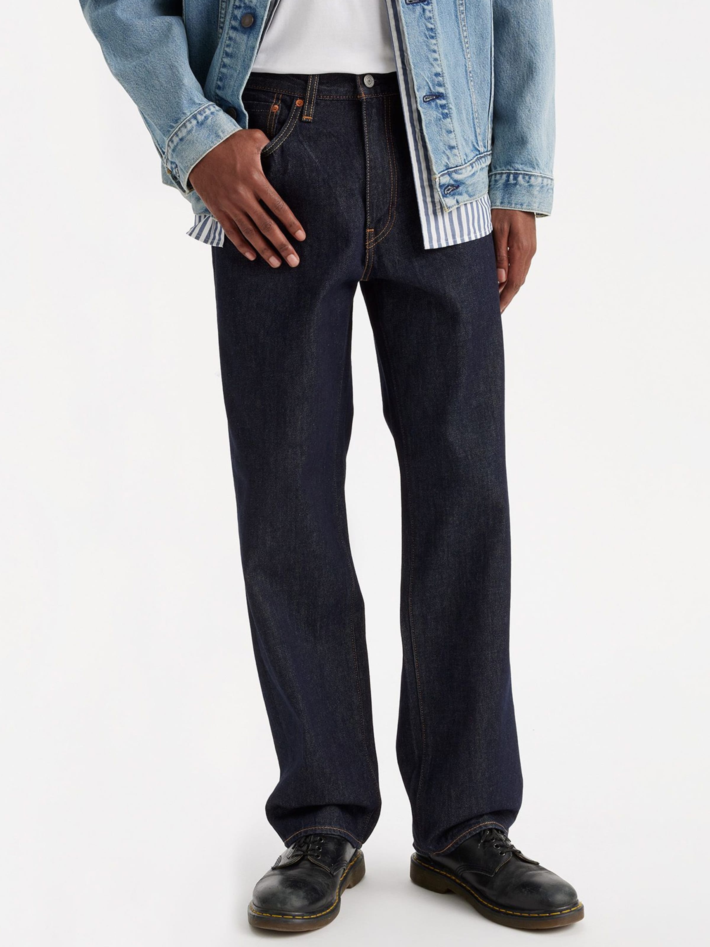 LEVI'S  Джинсы свободного кроя '568 Loose Straight Jeans' в темно-синем цвете — фото 2