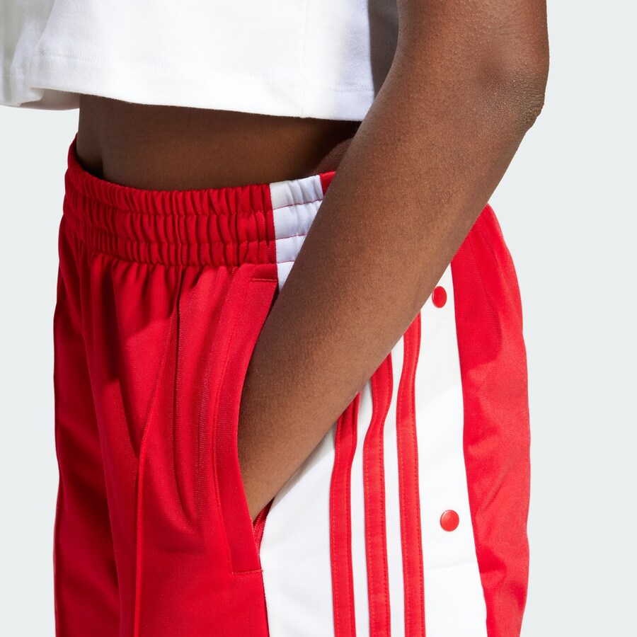 Брюки свободного кроя ADIDAS ORIGINALS Adibreak, красный — фото 3