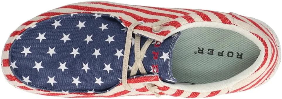 Лоферы Roper Mens Hang Loose, красный — фото 4